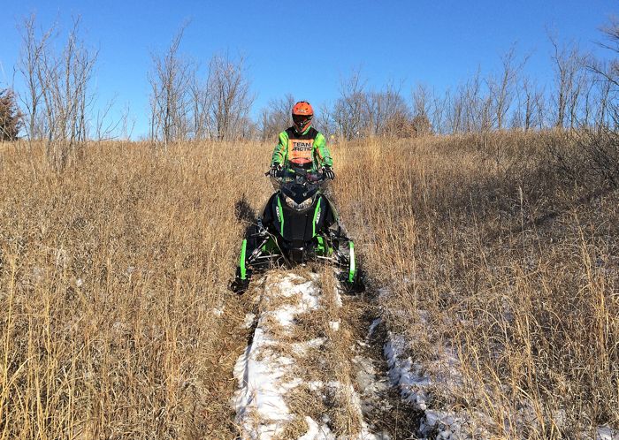 First ride on the 2015 Arctic Cat ZR4000 RR and XF6000 137. Photo by ArcticInsider.com