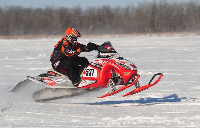 Polaris racer Ryan Faust will be a contender at Pine Lake. Photo by ArcticInsider.com