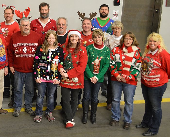 2014 Arctic Cat Engineering Ugly Sweater Contest