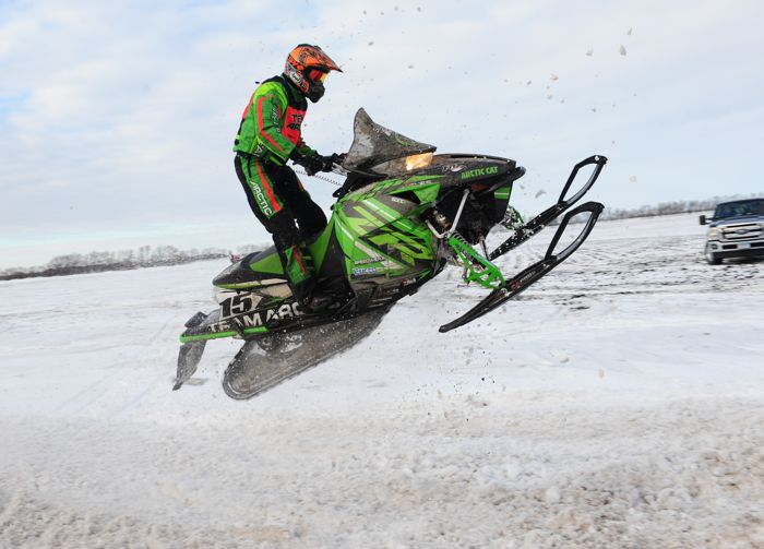 Team Arctic Cat's Wes Selby at Grafton, 2015. Photo by ArcticInsider.com