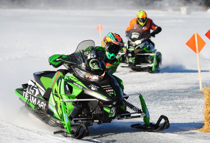 Team Arctic Cat's Wes Selby and Zach Herfindahl. Photo by ArcticInsider.com