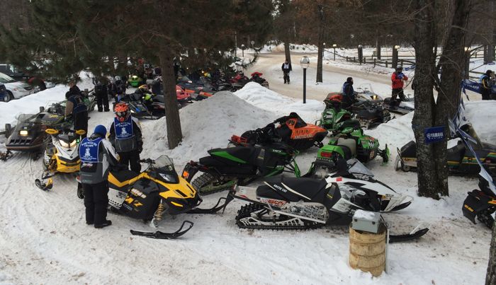 2015 Snowmobile Hall of Fame & Ride With The Champs. Photo by ArcticInsider.com