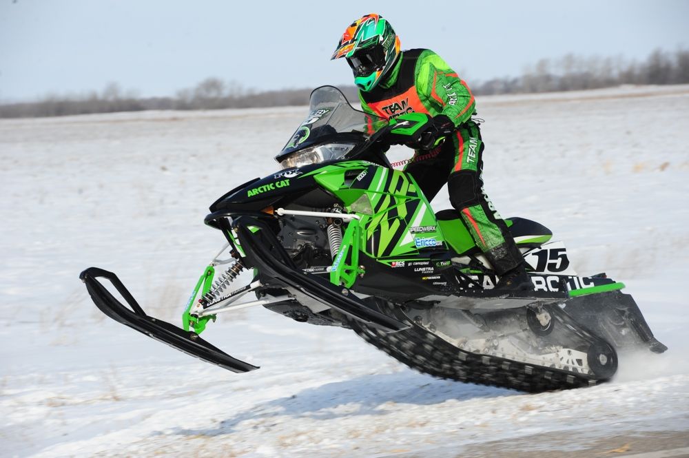 Team Arctic's Wes Selby won the TRF 300 XC. Photo by ArcticInsider.com