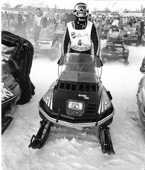 Team Arctic's Brian Nelson, 1978 Winnipeg I-500 winner. Photo from CJ Ramstad Archives.