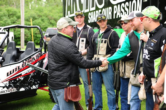 Sporting Clays with Matt Hughes and Arctic Cat. Photo by ArcticInsider.com