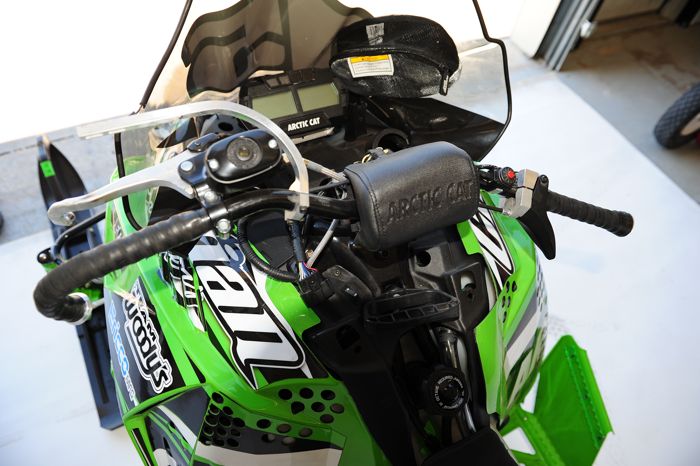 The 2015 Soo 500-winning Arctic Cat of Brian Dick & Wes Selby. Photo by ArcticInsider.com