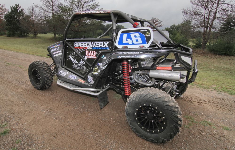 Alex Fortune's custom Arctic Cat Wildcat for 2015. Photo by Iflyphotography.