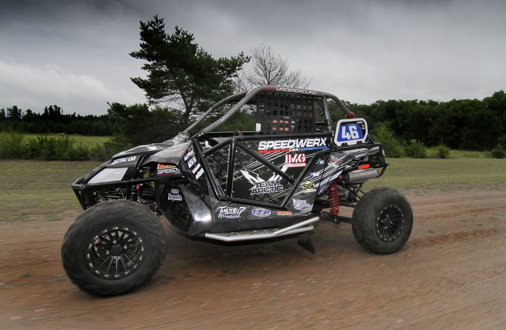 Alex Fortune's custom Arctic Cat Wildcat for 2015. Photo by Iflyphotography.