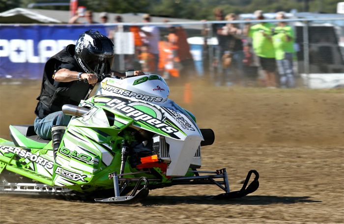 Walter Joy of Stanley Racing wins 2015 Hay Days Outlaw on Arctic Cat XF1100 Turbo. Photo by Pat Bourgeois