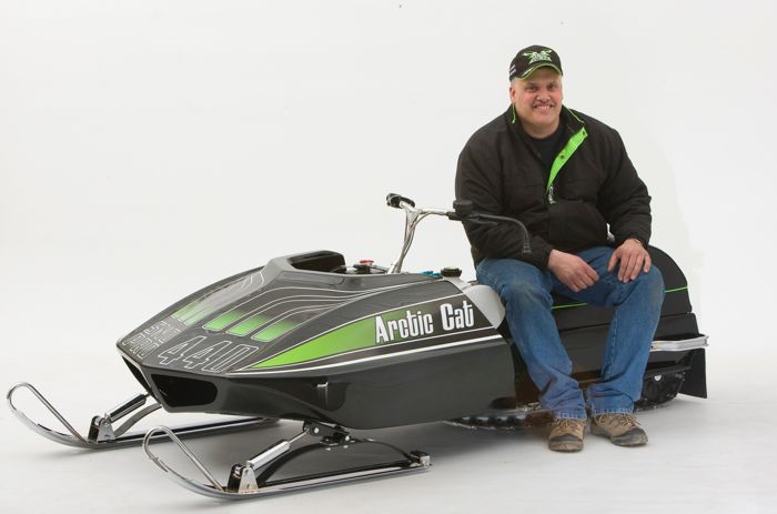 The Ische Collection of vintage Arctic Cat. Photo by ArcticInsider.com