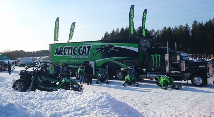2017 Swedish Arctic Cat Snowmobile Show