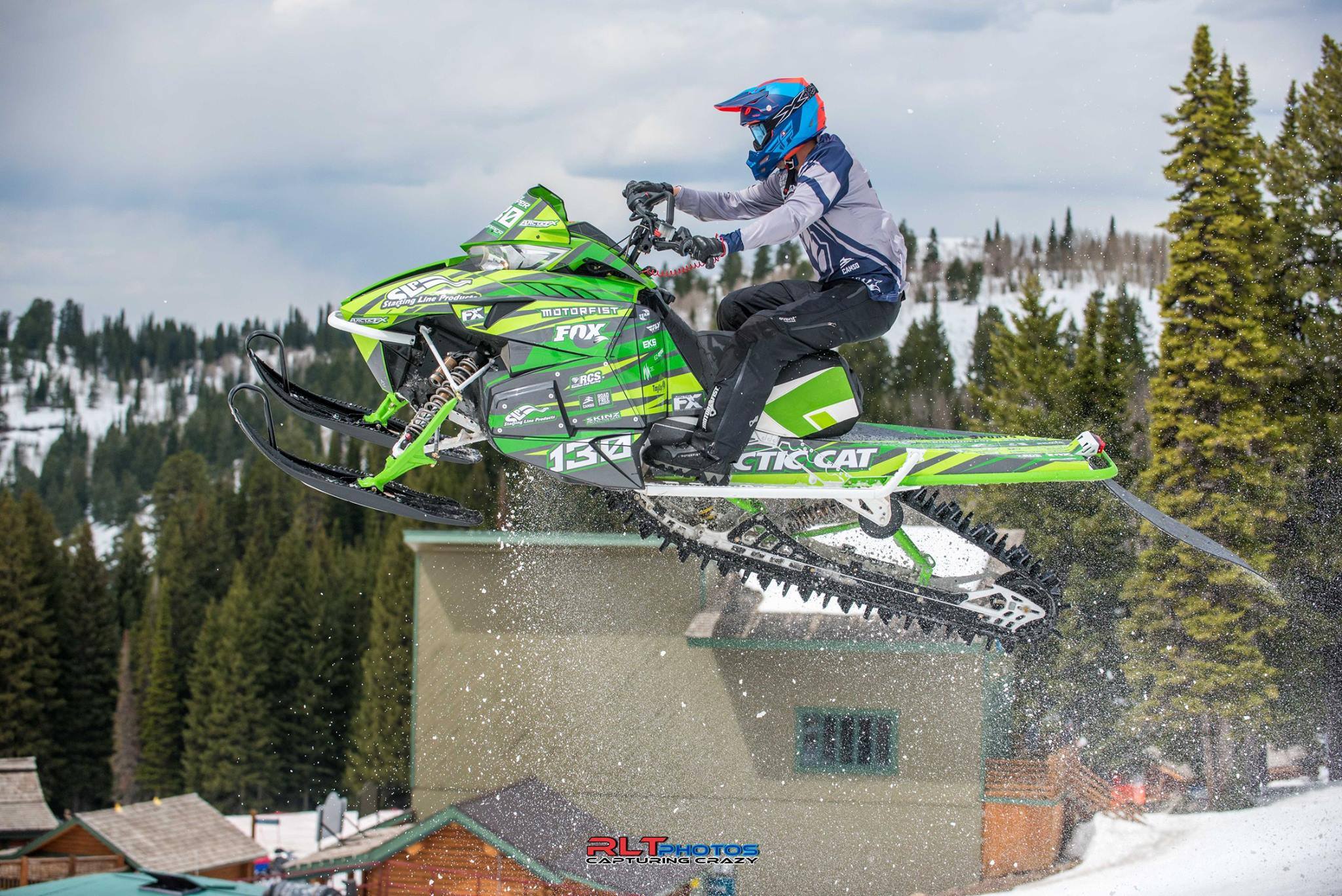 Team Arctic Cat's Trace Tupper wins at Crazy Horse. Photo by RLT.