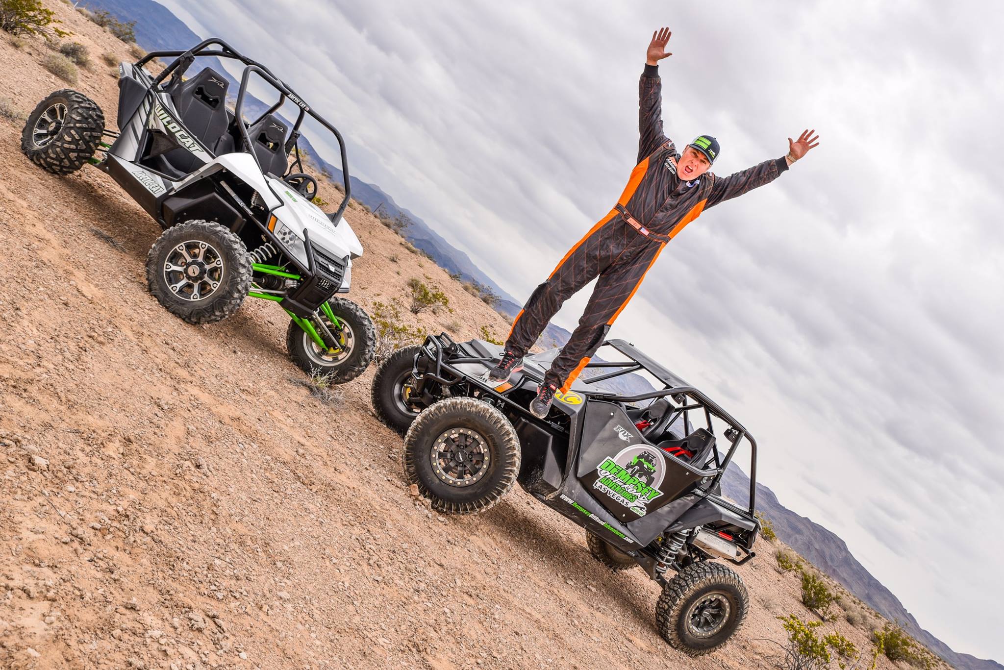 Arctic Cat partners with Chuck Dempsey.