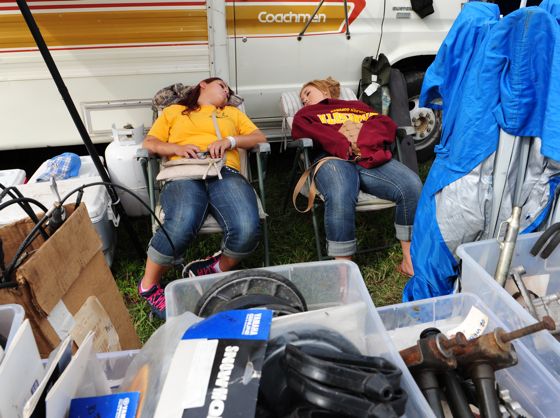 Great napping at hay days. Photo by ArcticInsider.com