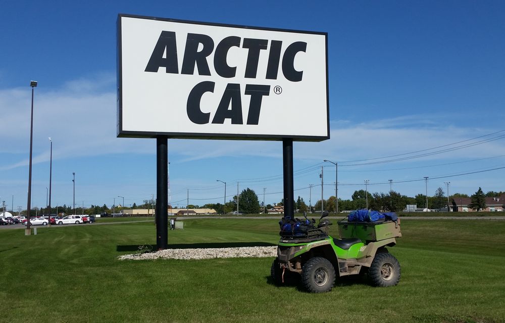 Brian Fandel's midwest Arctic Cat ATV adventure.