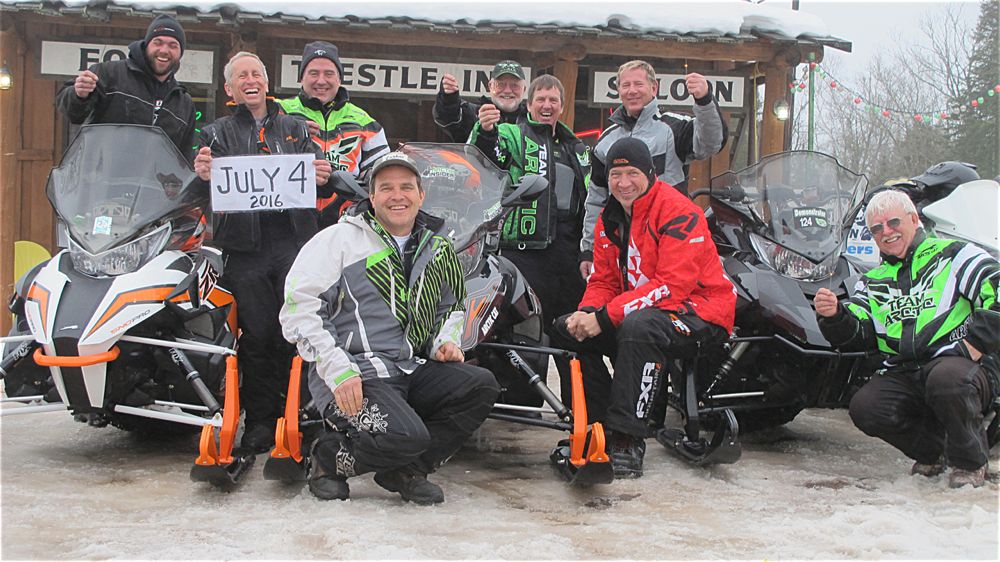 TGIF, snowmobiling and riding with the chumps