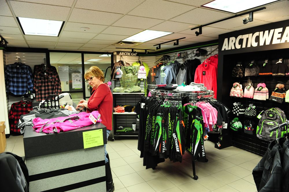 Arctic Cat Gift Shop in TRF. Photo by ArcticInsider.com