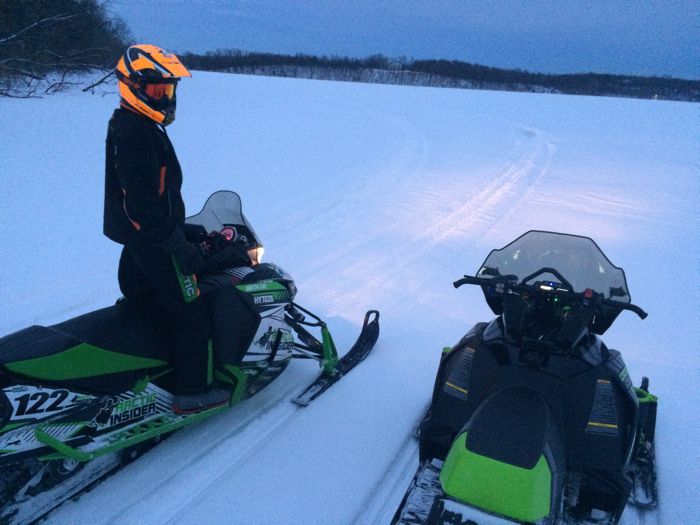 ArcticInsider Everyday Sledder. Arctic Cat snowmobile riding every day in January.