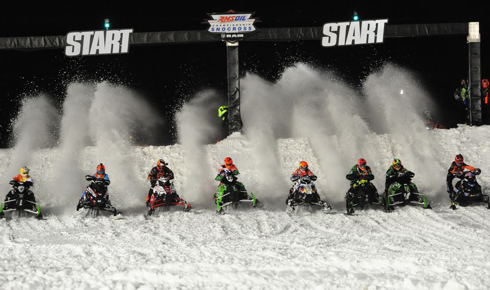 Pro Open Snocross racing from 2016. Photo by ArcticInsider.com