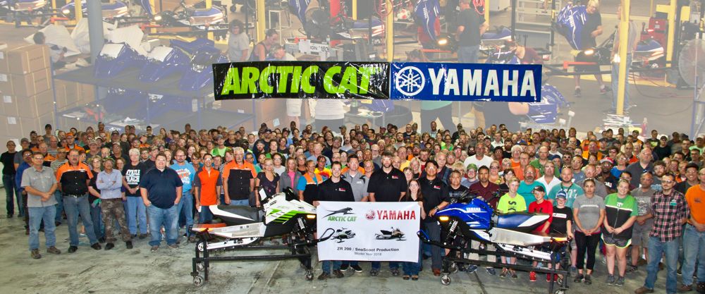 2018 Arctic Cat ZR 200 and Yamaha Sno Scoot Production