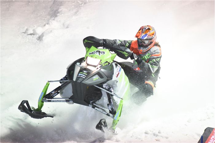 Wes Selby Team Arctic Cat and ZR 6000R SX wins ISOC Duluth Snocross. ArcticInsider.com