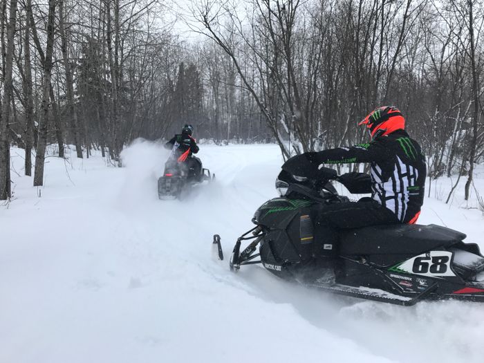 Ride with Roger Skime. A day spent celebrating the soul of Arctic Cat.