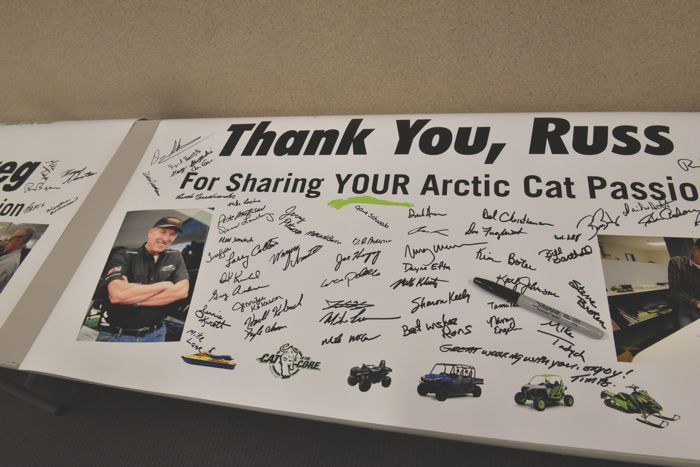 Legendary Arctic Cat snowmobile engineers retire. Photo by ArcticInsider.com