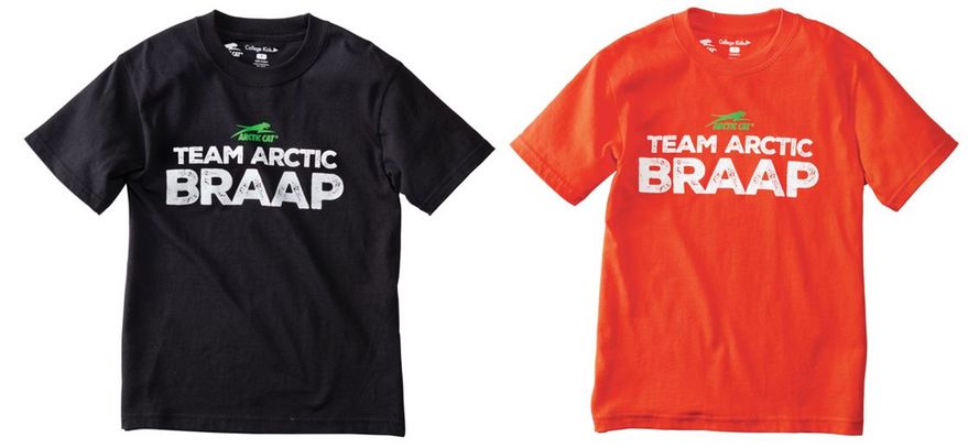 Youth Team Arctic Braap T-shirt from Arctic Cat