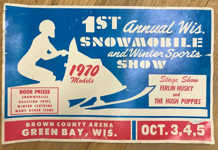 1970 Wisconsin Snowmobile Show.