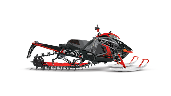 2021 Mountain Cat Alpha One Fire Red/Dynamic Charcoal
