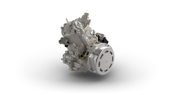Industry-First EFI, single-cylinder, 2-stroke, 65hp-class, 397cc CTEC2 engine