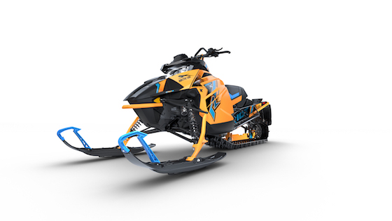 The 2021 RIOT X with Alpha single beam rear suspension is everything a deep snow play toy should be!