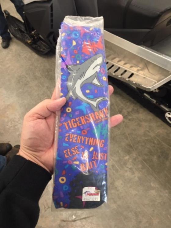 TSS has some truly unique product for sale including this NOS Tigershark Tie. Just what dad NEEDS for Christmas