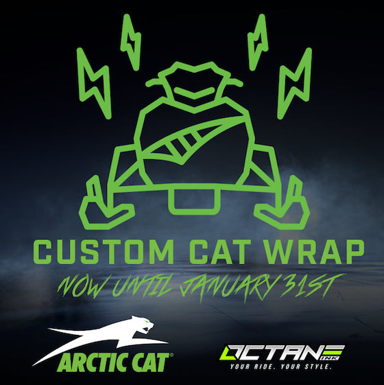 Enter to get a custom Cat Wrap for your 2021 from Octane Ink