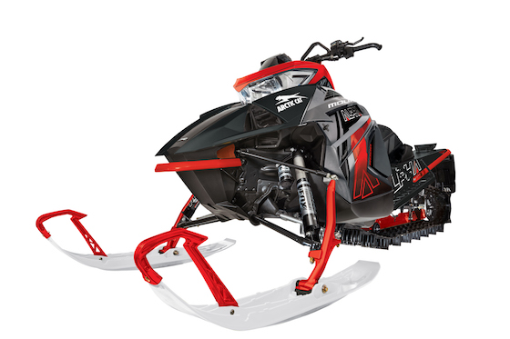 2021 Mountain Cat Alpha One Fire Red/Dynamic Charcoal