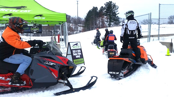 2021 Arctic Cat Demo Rides on the All-New Blast Models