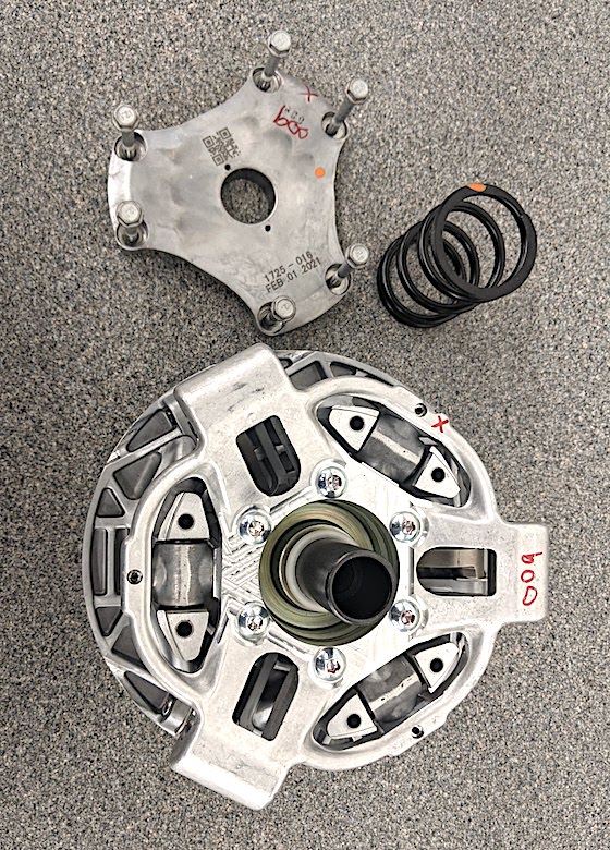 A semi exploded view of ADAPT Drive Clutch