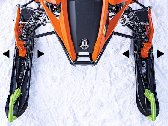 Riot X Adjustable 39.5-41.5-inch ski stance