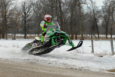 Team Arctic's Brian Dick at the 2010 I-500
