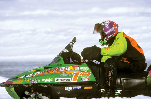 Team Arctic's Aaron Scheele racing ISOC XC in '97