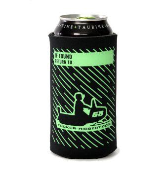 Drink obscene amounts of Monster like Tucker from this can koozie