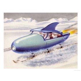 Jet propulsion snowmobile track assist?