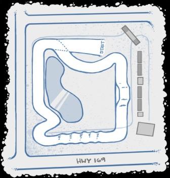 Track layout for 2010-11