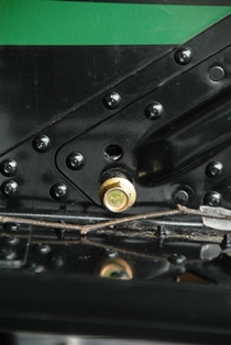 Rear arm mounting holes on Arctic Cat Sno Pro 500